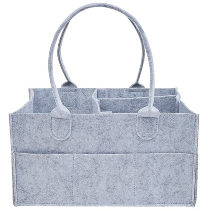 Foldable Felt Storage Caddy with Handles